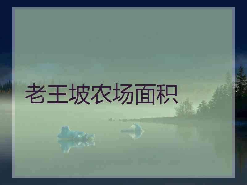 老王坡农场面积