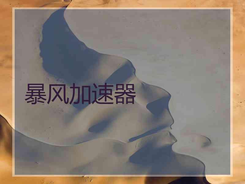暴风加速器