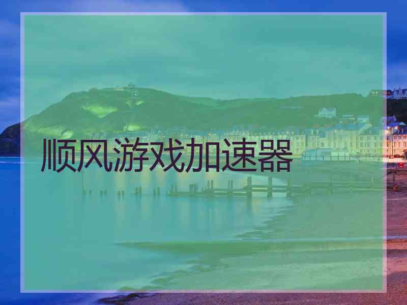 顺风游戏加速器