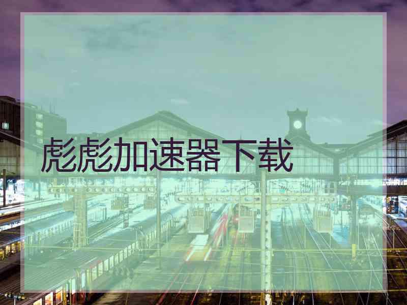 彪彪加速器下载